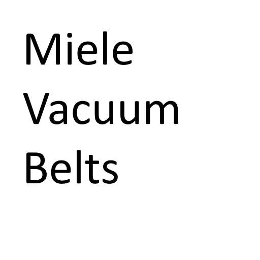 Miele Vacuum Cleaner Belts GENUINE
