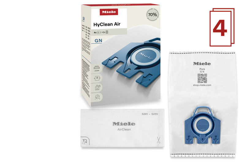 Miele HY-Clean GN Bags XL Pack - 8 pack