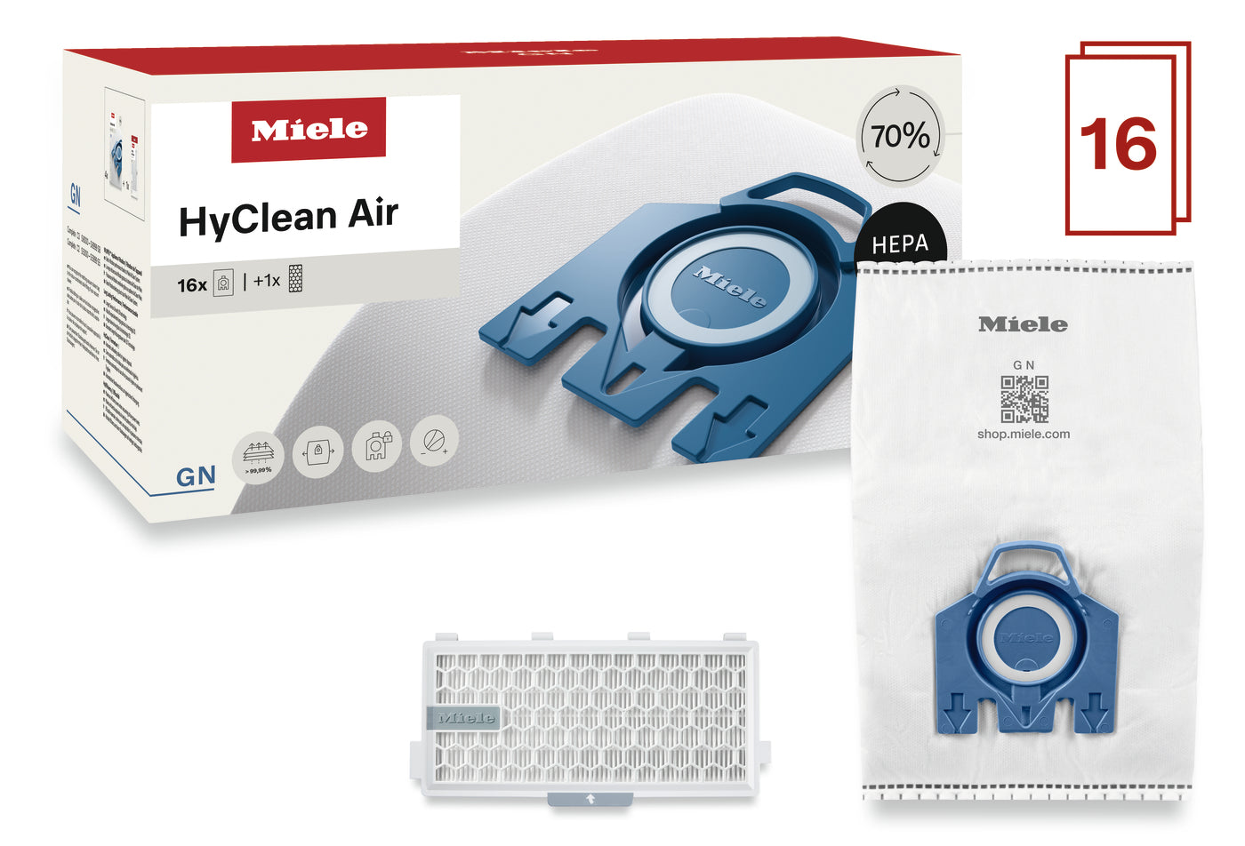 HyClean GN Performance Pack 16ct w/HA50