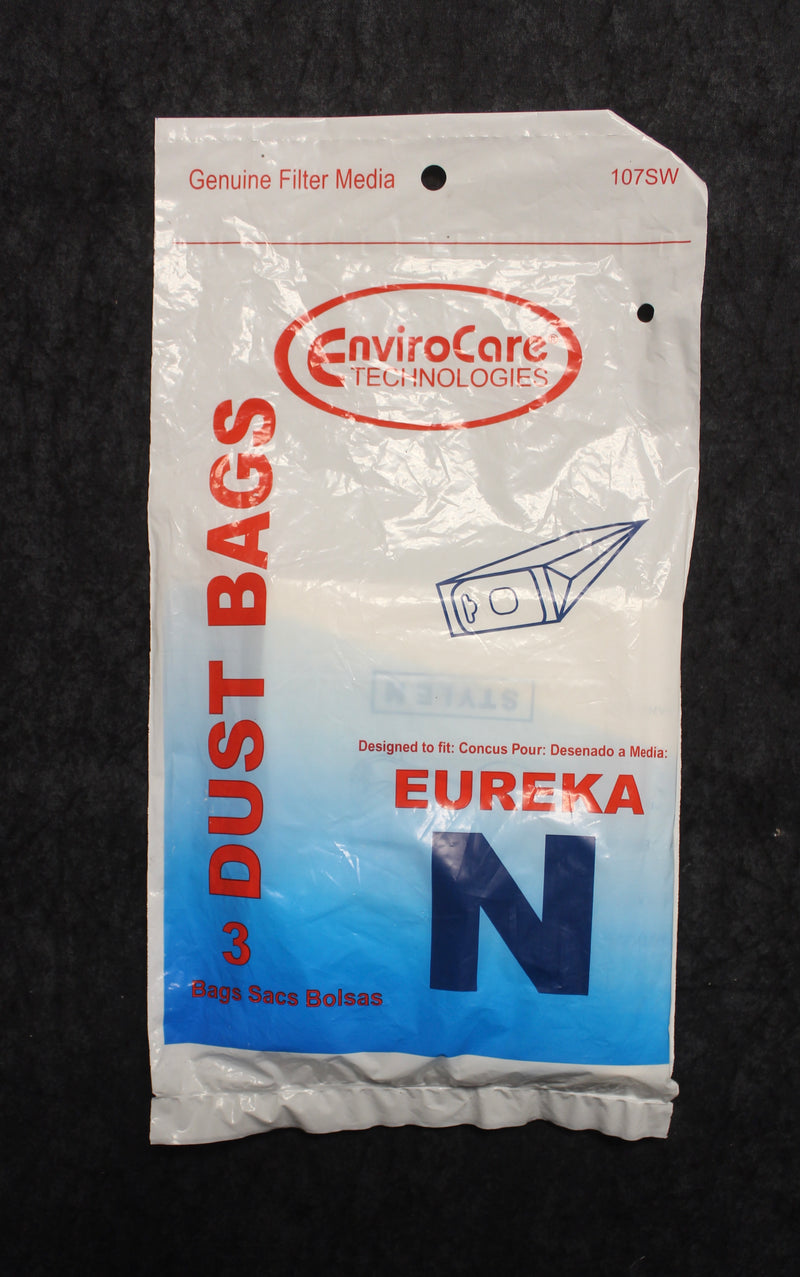 Eureka "N" bags - Envirocare - 3 pack