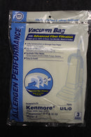 Kenmore "U/L/O" Bags - 3 pack - DVC Allergen